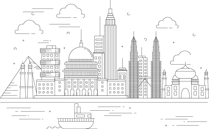 CANADA location background